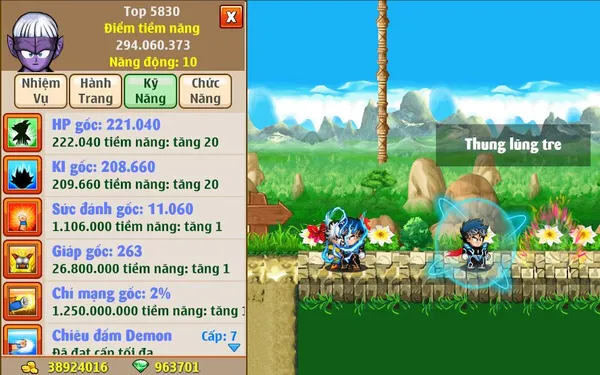 game miễn phí - Chú Bé Rồng