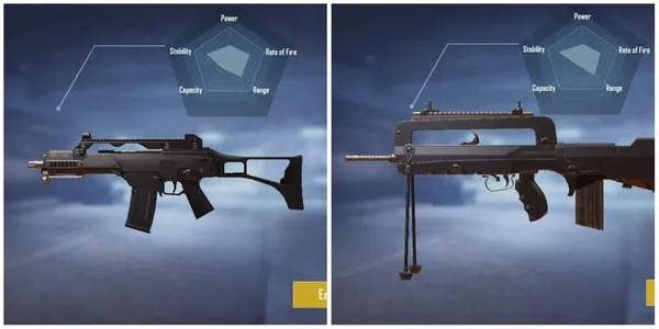 PUBG Mobile - Assault Rifle (AR)